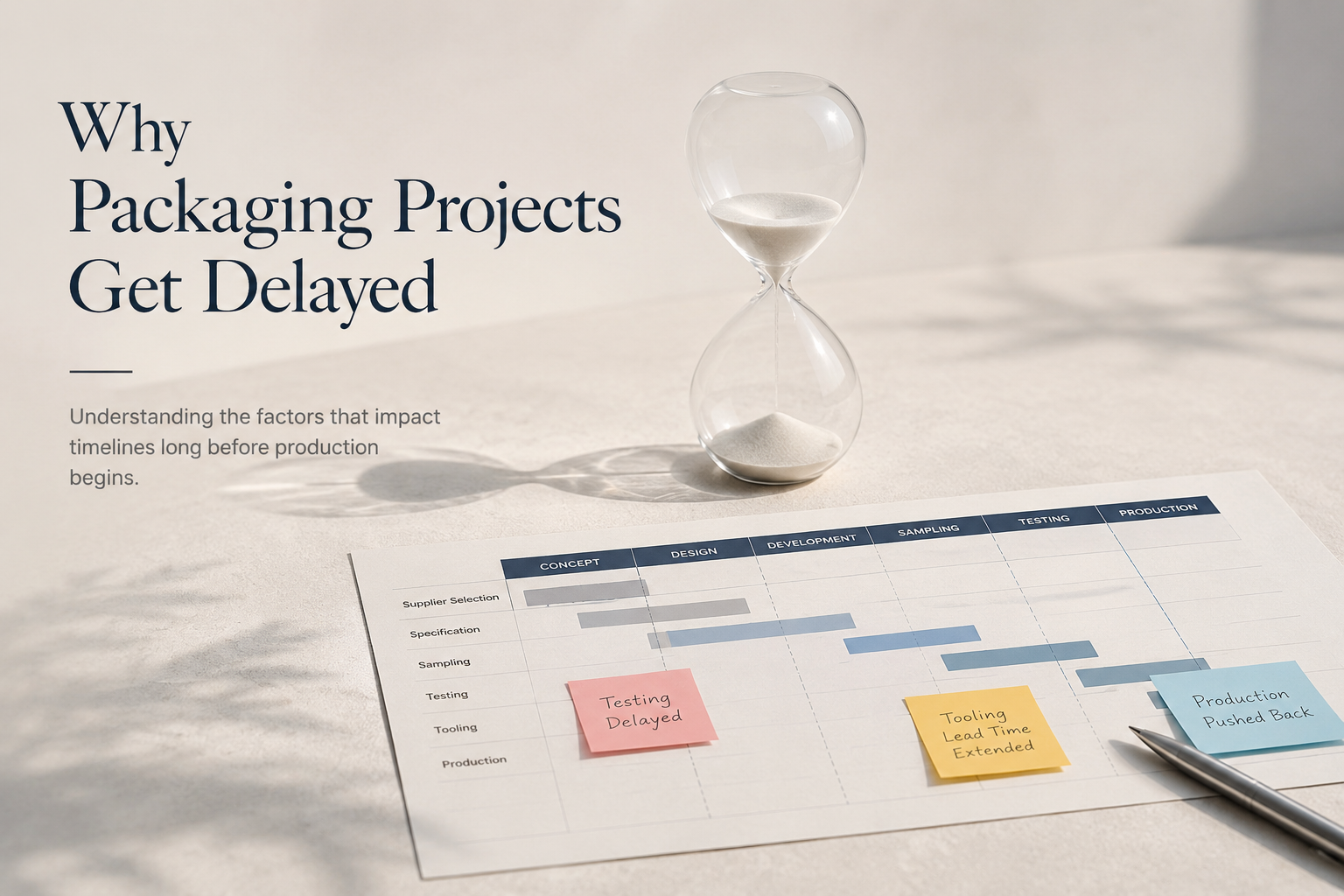 Why Packaging Projects Get Delayed
